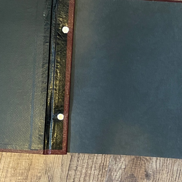 Vintage photo album. Etched painted detail with birds - Picture 15 of 16